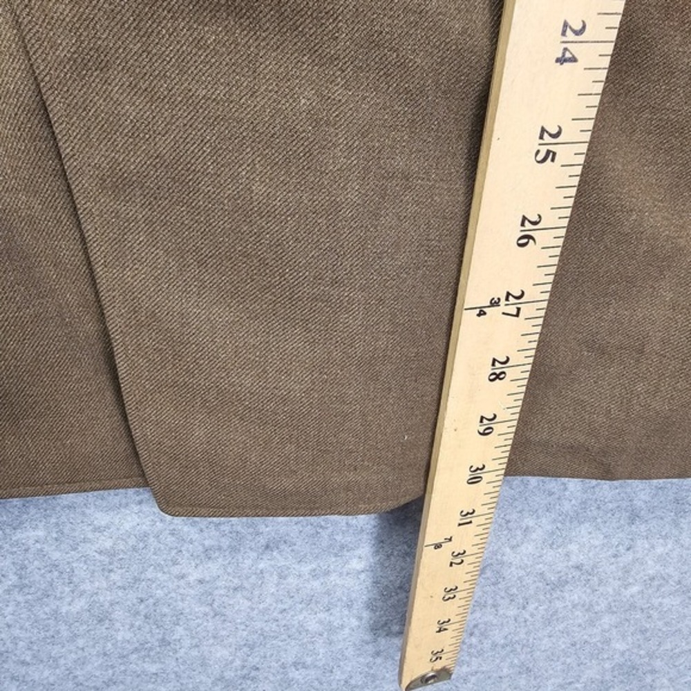 Vintage 40s WWII Uniform Coat Men 36R XS Green Wool US Army ETO Sergeant General - Picture 6 of 16